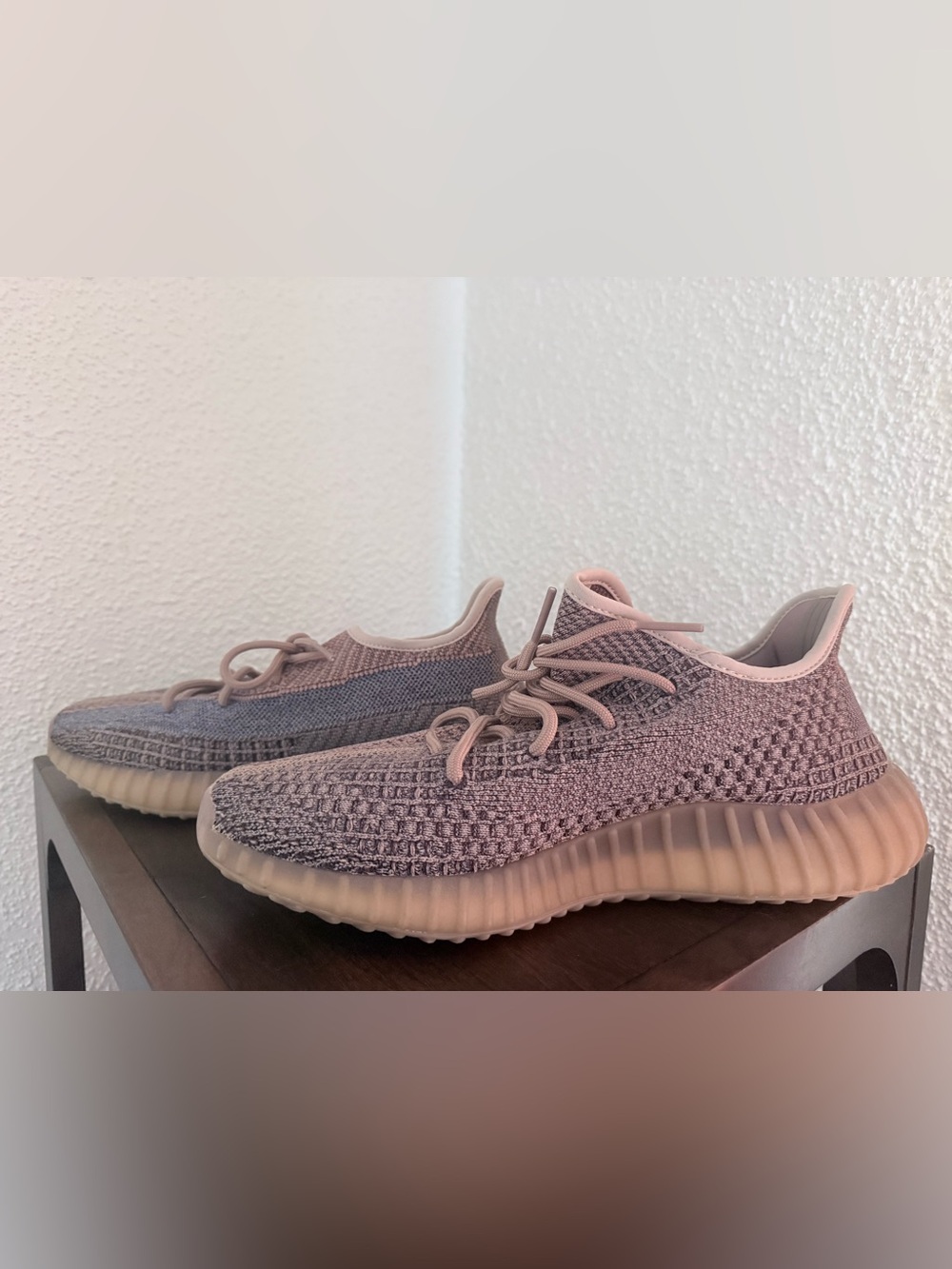 Yeezy Boost Low-Top Sneakers in Dusty Pink and Taupe - Men’s